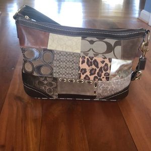 Vintage Frills Coach Patchwork bag